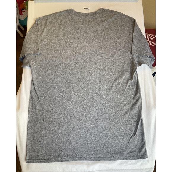 Playstation Men Shirt L Gray Graphic Print Symbols Tee - Picture 3 of 7